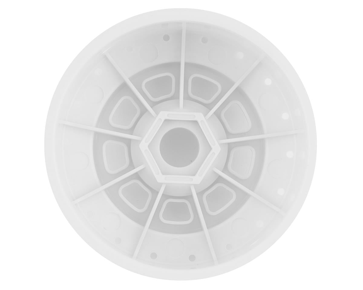 JConcepts 9-Shot Short Course Dirt Oval Wheels (2) (White)