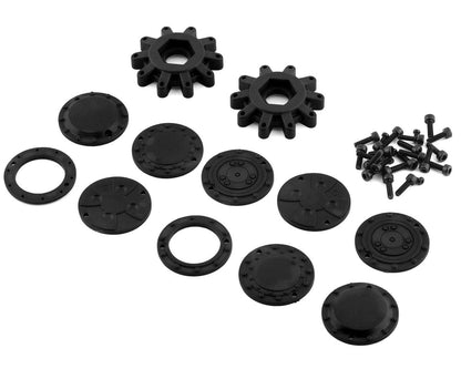 JConcepts Aggressor 2.6x3.8" Monster Truck Wheel (Black) (2) w/17mm Hex