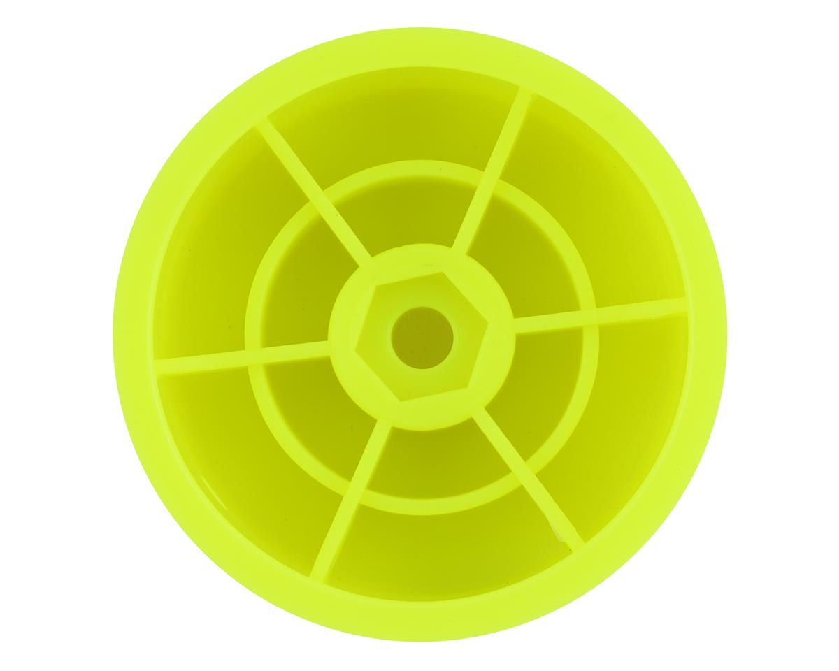 JConcepts Losi Mini-B Front Mono Wheel Set (Yellow) (4)
