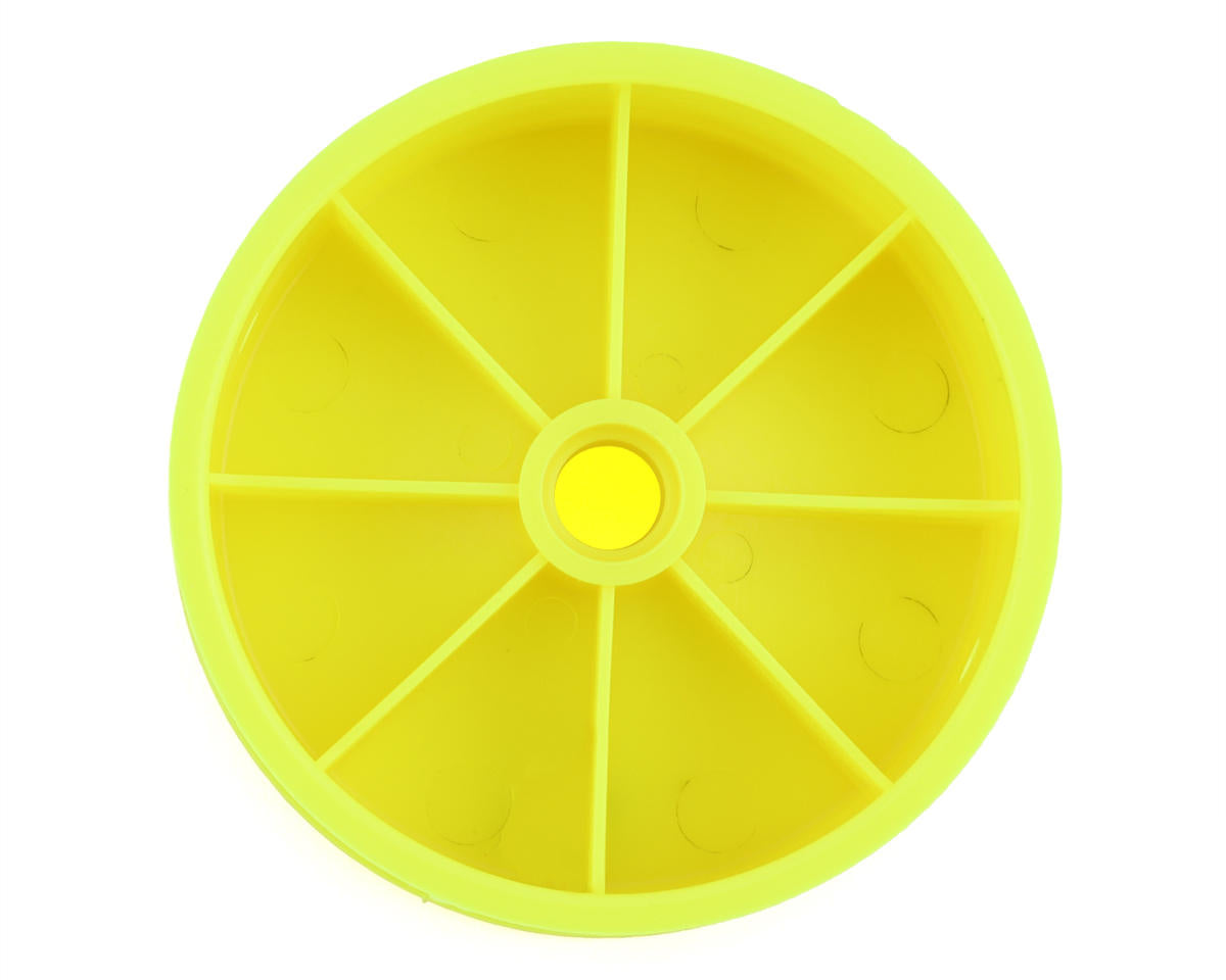 JConcepts RC10 Mono 1.9" Front Wheel (Yellow) (2)