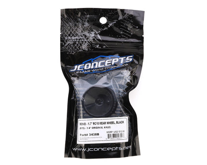 JConcepts RC10 Mono 1.7" Rear Wheels (2) (Black)