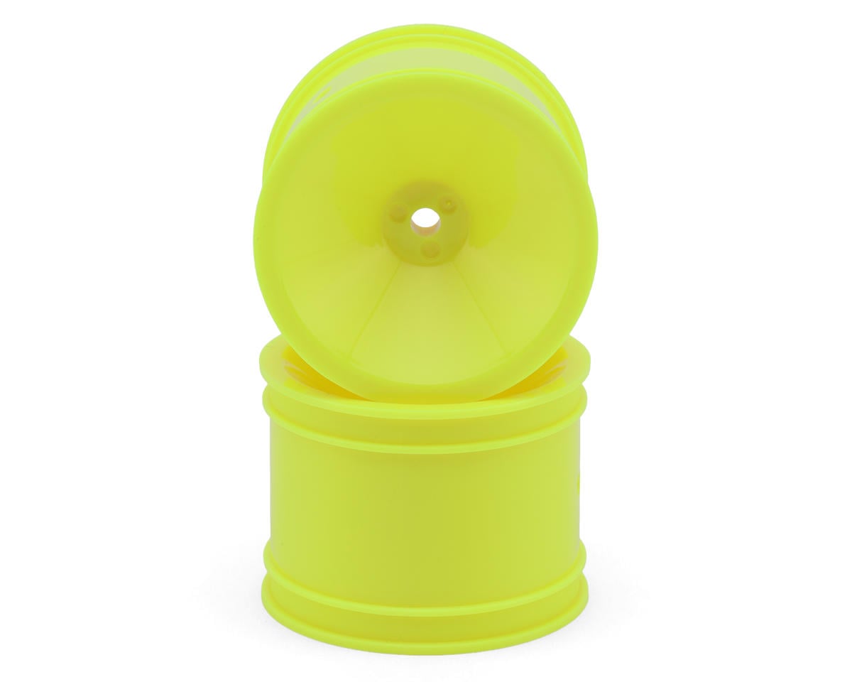 JConcepts RC10 Mono 1.7" Rear Wheels (2) (Yellow)