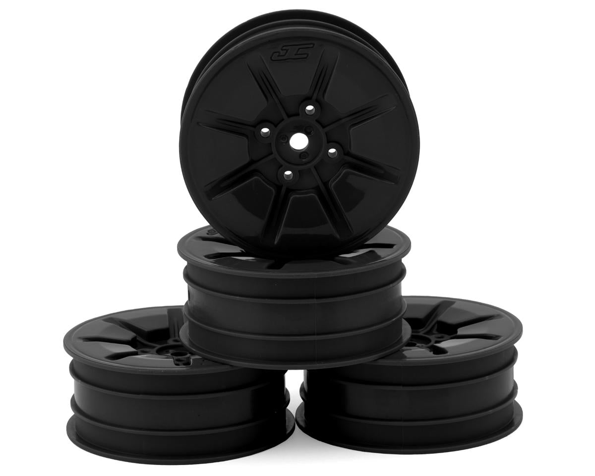 JConcepts Pioneer 2.2 2WD Front Buggy Wheels (Black) (4)