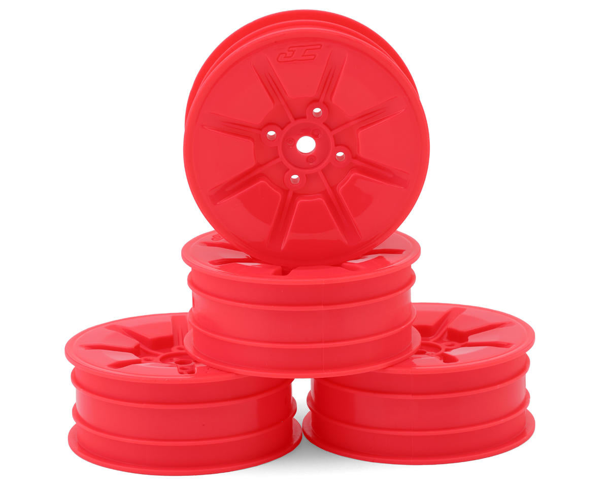 JConcepts Pioneer 2.2 2WD Front Buggy Wheels (Pink) (4)