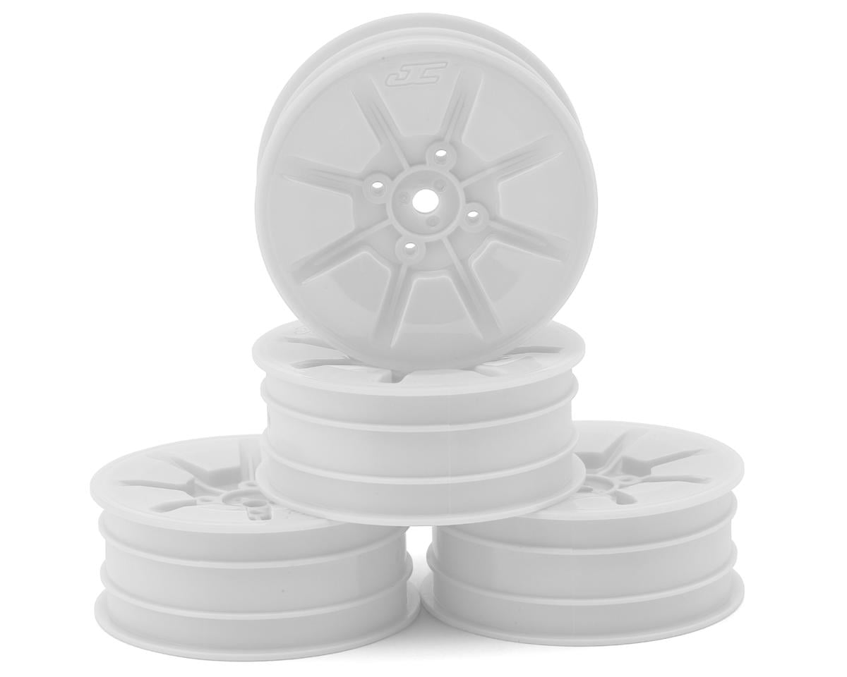 JConcepts Pioneer 2.2 2WD Front Buggy Wheels (White) (4)
