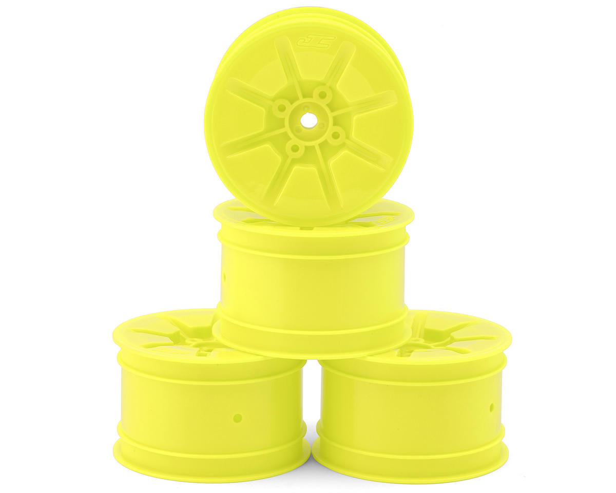 JConcepts Pioneer 2.2 Rear Buggy Wheels (Yellow) (4)