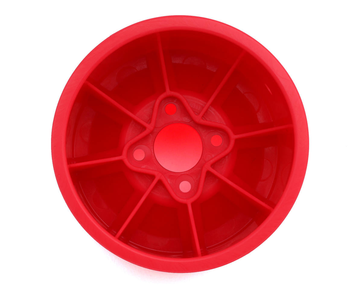 JConcepts RC10T Pioneer 2.2 Rear Wheels w/Adapters (Pink) (4)