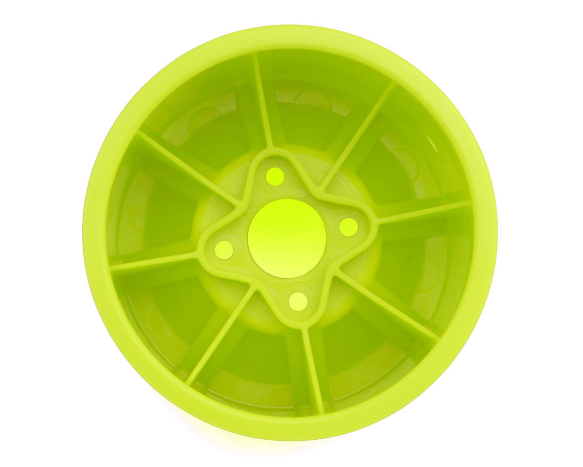 JConcepts RC10T Pioneer 2.2 Rear Wheels w/Adapters (Yellow) (4)