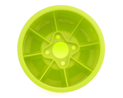 JConcepts RC10T Pioneer 2.2 Rear Wheels w/Adapters (Yellow) (4)
