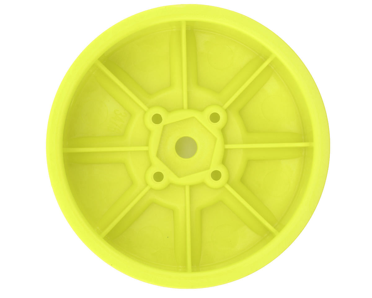 JConcepts Pioneer 2.2 "Slim" Front Wheels (Yellow) (4) (B7/B6/RB6/SRX2/YZ2)