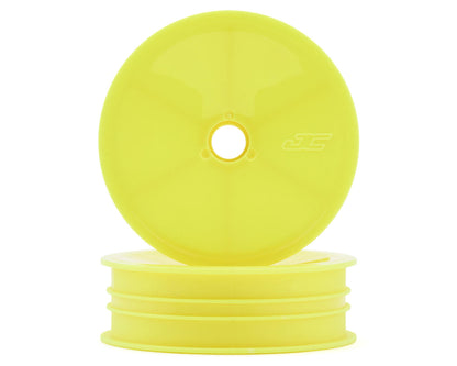 JConcepts RC10 Mono 2.0" Vintage Buggy Front Wheels (Yellow) (2)
