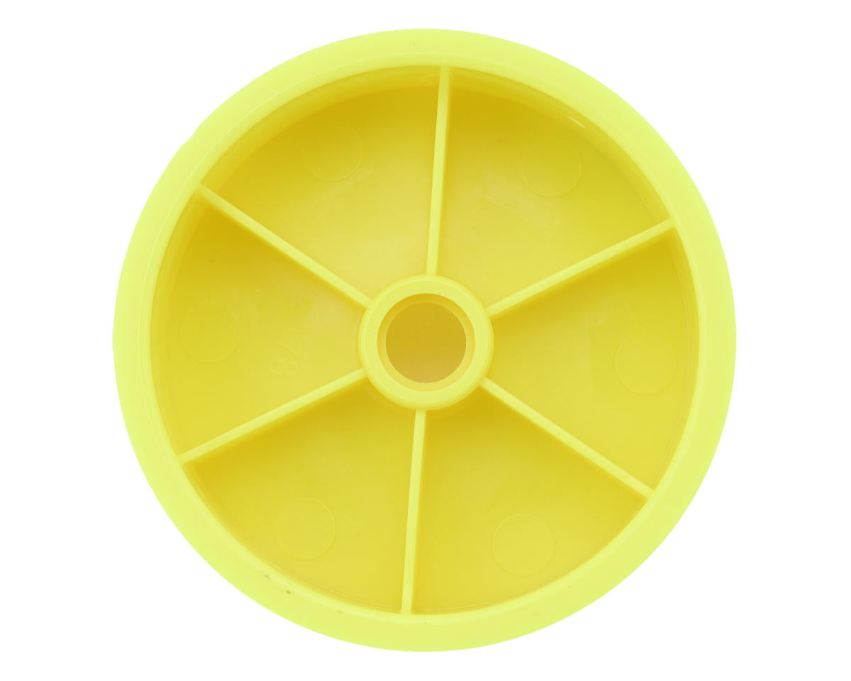 JConcepts RC10 Mono 2.0" Vintage Buggy Front Wheels (Yellow) (2)