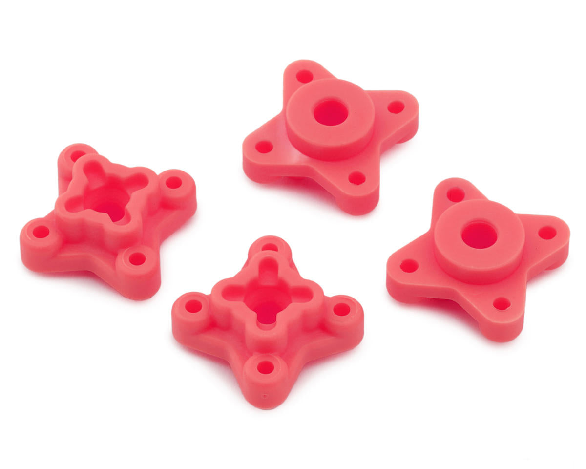 JConcepts RC10 Mono 2.0" Vintage Buggy Rear Wheels (Pink) (2)