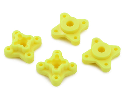 JConcepts RC10 Mono 2.0" Vintage Buggy Rear Wheels (Yellow) (2)