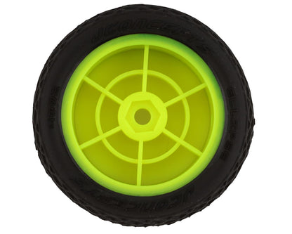 JConcepts Mini-B Ellipse Pre-Mounted Front Tires (Yellow) (2) (Green)