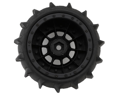 JConcepts Animals Pre-Mounted Monster Truck Tires w/Hazard Wheel (Black)