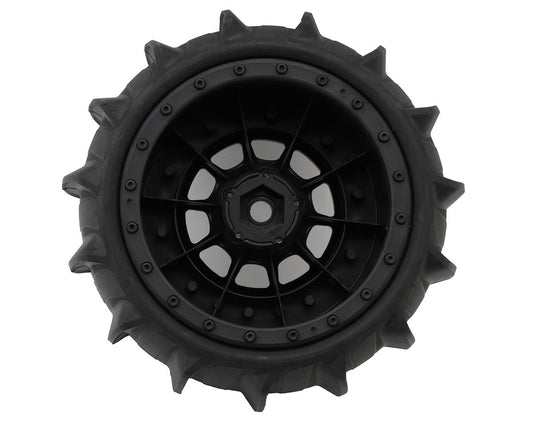 JConcepts Animals Pre-Mounted Monster Truck Tires w/Hazard Wheel (Black)