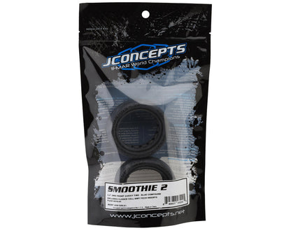 JConcepts Smoothie 2 2.2" 2WD Front Buggy Tires (2) (Blue)