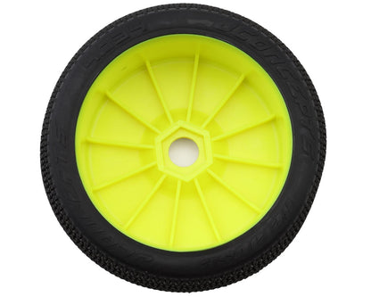 JConcepts Relapse Pre-Mounted 1/8th Buggy Tires (Yellow) (2) (Green)
