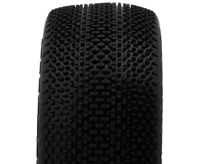 JConcepts Relapse Pre-Mounted 1/8th Buggy Tires (Yellow) (2) (Green)