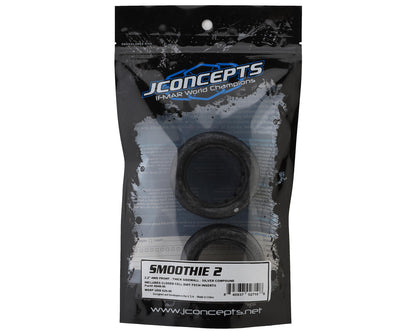 JConcepts Smoothie 2 "Thick Sidewall" 2.2" 4WD Front Buggy Tires (2) (Silver)
