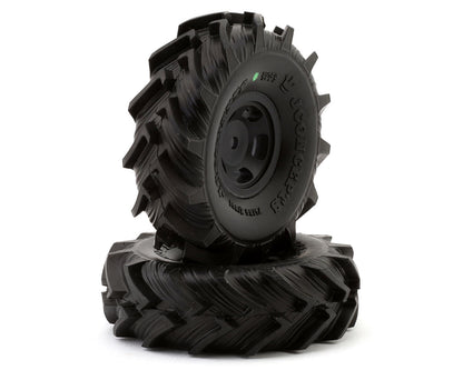 JConcepts Fling Kings 1.0" Pre-Mounted Tires (63mm OD) (2) w/Glide 5 Wheels
