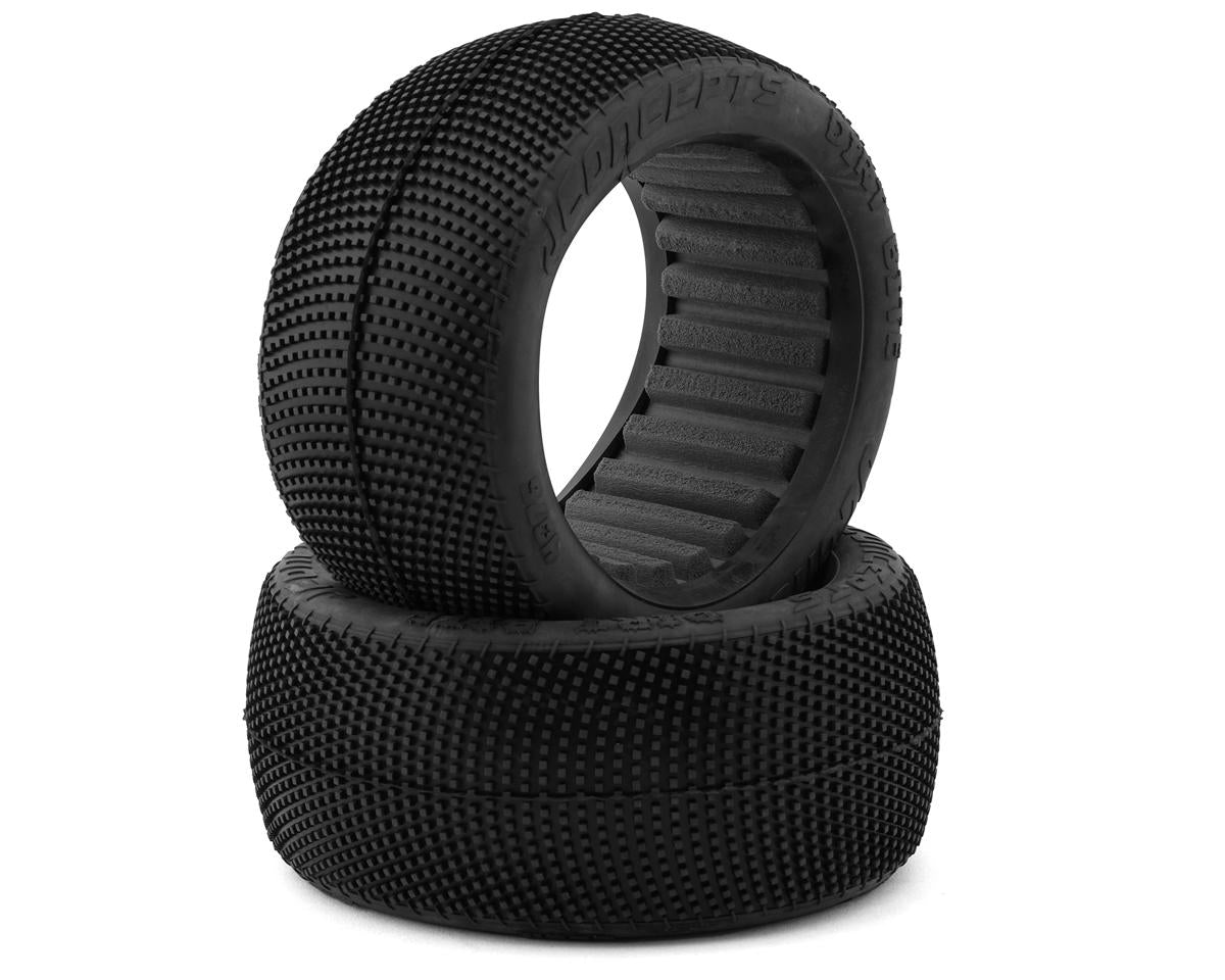 JConcepts Dirt Bite 4.0" 1/8 Off-Road Truggy Tires (2) (Aqua A2)