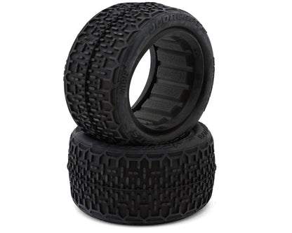 JConcepts Whippits 2.2" Rear Buggy Dirt Oval Tires (2) (Green)
