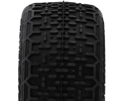 JConcepts Whippits 2.2" Rear Buggy Dirt Oval Tires (2) (Green)