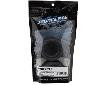 JConcepts Whippits 2.2" Rear Buggy Dirt Oval Tires (2) (Green)