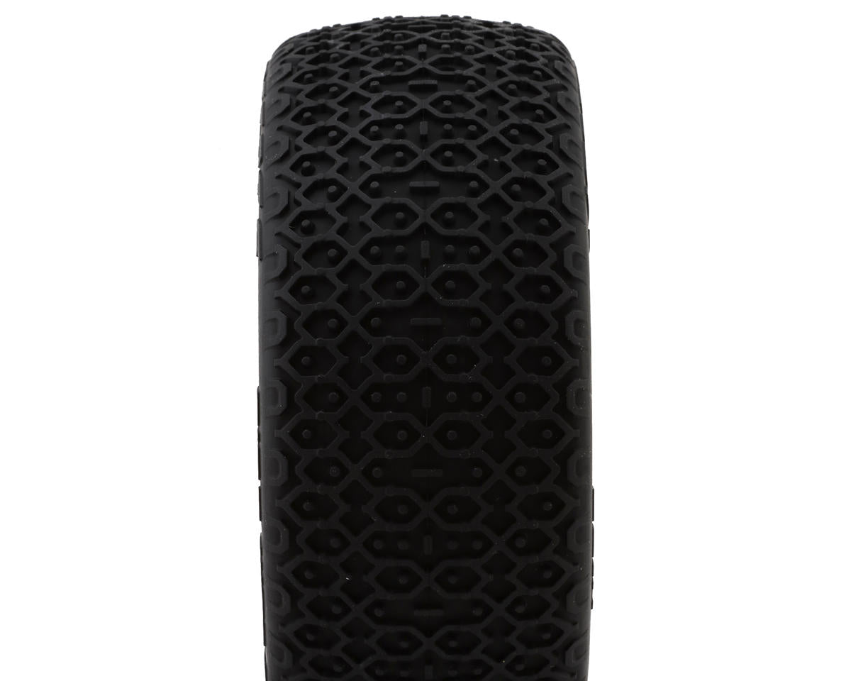 JConcepts Dirt Web 2 Pre-Mounted 1/8 Buggy Tires (2) (White) (G2 - Medium)