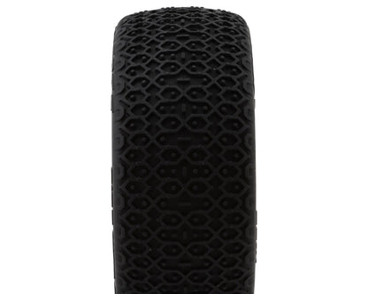 JConcepts Dirt Web 2 Pre-Mounted 1/8 Buggy Tires (2) (White) (G2 - Medium)