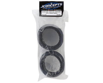 JConcepts Double Bar 1/8 Off-Road Buggy Tires (2) (Aqua A2)