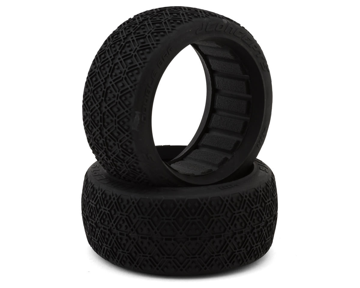 JConcepts Double Bar 1/8 Off-Road Buggy Tires (2) (G1 - Hard)