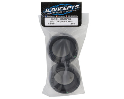 JConcepts Smoothie 3 2.2" Rear Buggy Tires (2) (Green)