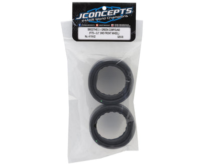 JConcepts Smoothie 3 2.2" 2WD Front Buggy Tires (2) (Green)