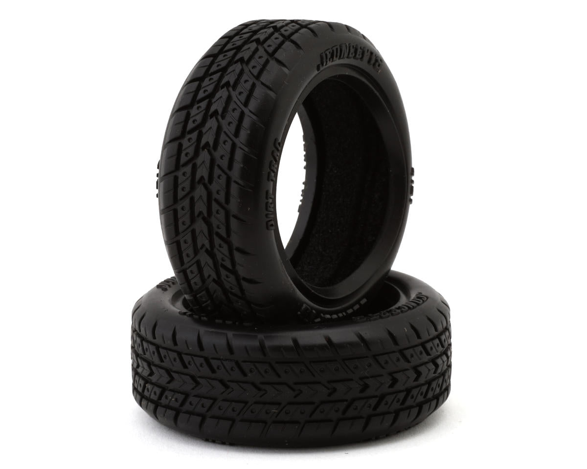 JConcepts Mini-B Dirt Trac Mini Front Off-Road Buggy Tires (2) (Green)