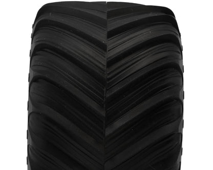 JConcepts Losi Mini LMT Renegades Pre-Mounted Monster Truck Tires (2) (Blue)