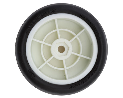 JConcepts Mini-B Smoothie 2 Pre-Mounted Front Tires (White) (2) (Green)