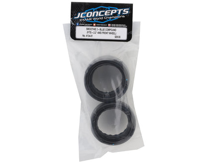 JConcepts Smoothie 3 2.2" 4WD Front Buggy Tires (2) (Blue)