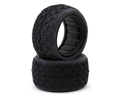 JConcepts Double Bar 2.2" Rear Buggy Off-Road Tires (2) (Blue)