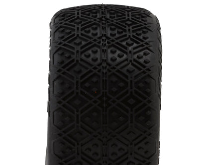 JConcepts Double Bar 2.2" Rear Buggy Off-Road Tires (2) (Silver)