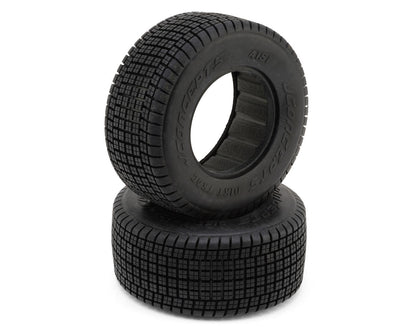 JConcepts Dirt Trac Short Course Dirt Oval Tires (2) (Green)