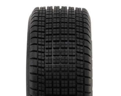 JConcepts Dirt Trac Short Course Dirt Oval Tires (2) (Green)