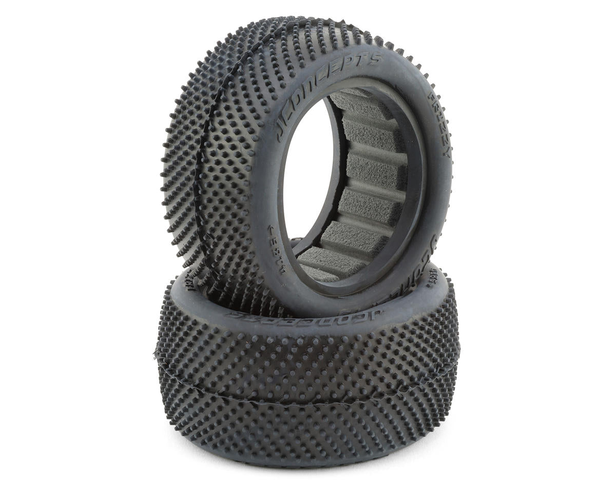JConcepts Frizzy 2.2" Rear Buggy Tires (2) (Green)