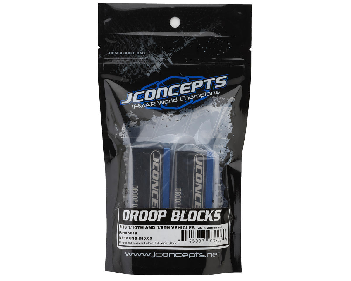 JConcepts 30x6mm Droop Blocks (2)