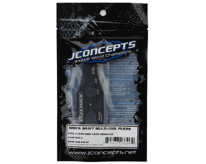 JConcepts Shock Shaft Multi-Tool Pliers (Black)