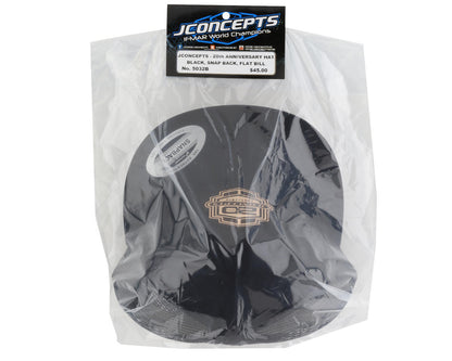 JConcepts "20th Anniversary" 2023 Snapback Flatbill Hat (Black)