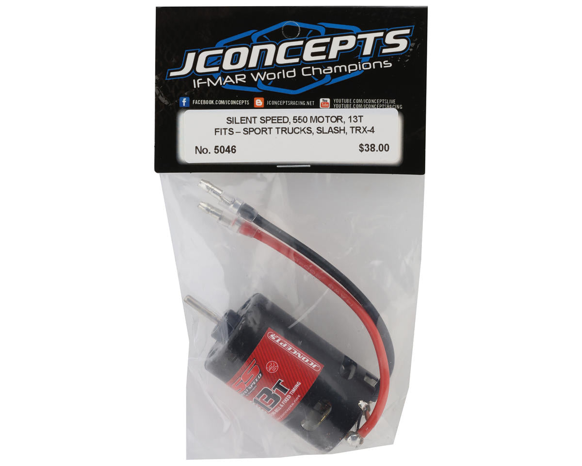 JConcepts Silent Speed 550 Brushed Competition Motor (13T)