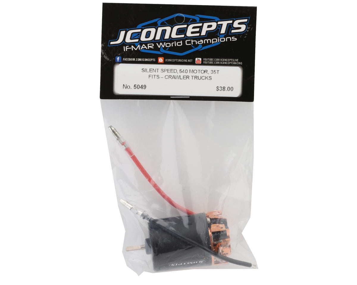 JConcepts Silent Speed 540 Adjustable Timing Competition Motor (35T)